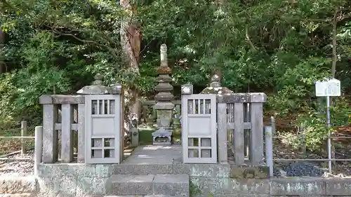 白旗神社(西御門)のお墓