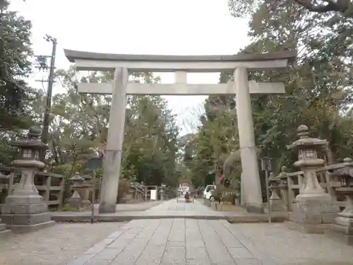 石清水八幡宮の鳥居