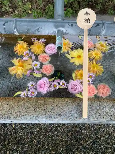 伊和志津神社の手水舎