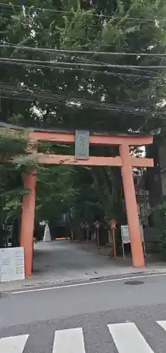 赤城神社の鳥居