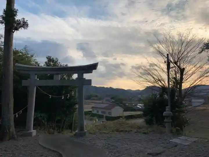 熊野神社の鳥居