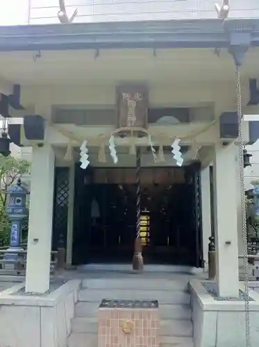 坐摩神社の本殿・本堂