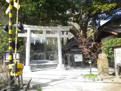 御霊神社の鳥居