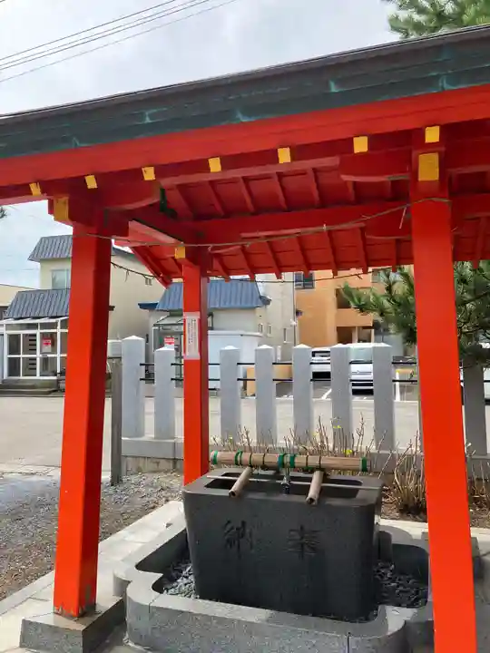 大森稲荷神社の手水舎