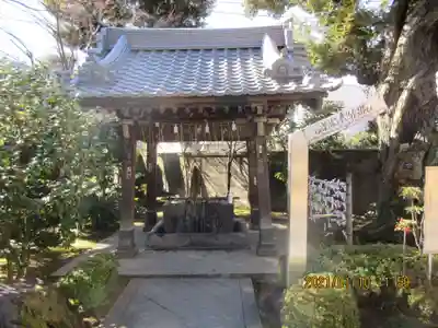 護国院の手水舎