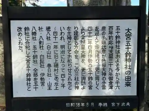 大宮五十鈴神社(長野県)