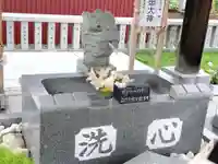 新川皇大神社の手水舎