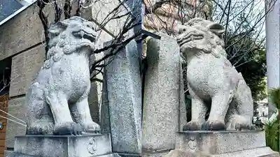 小野照崎神社の狛犬
