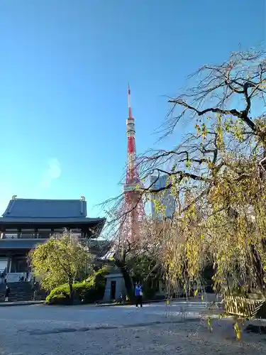 増上寺の景色