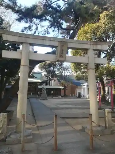 市ノ坪神社の鳥居