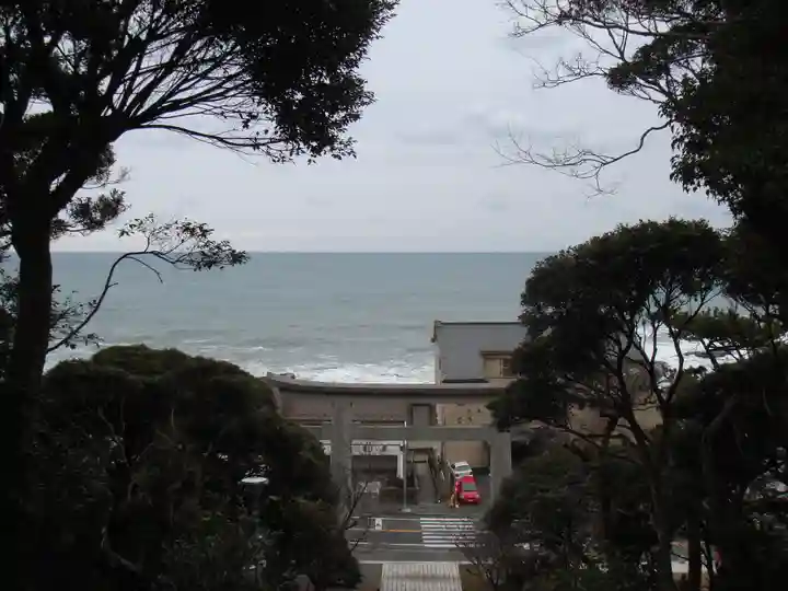 大洗磯前神社の景色