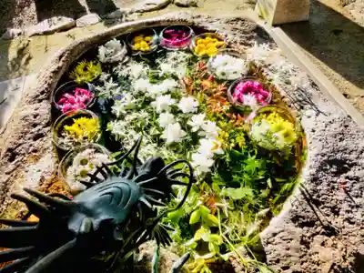 立志神社の手水舎