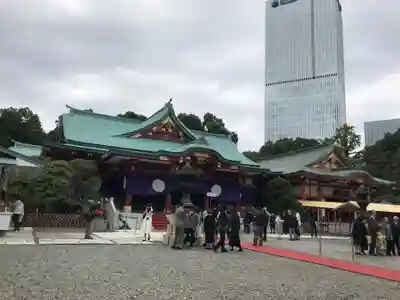日枝神社の本殿・本堂
