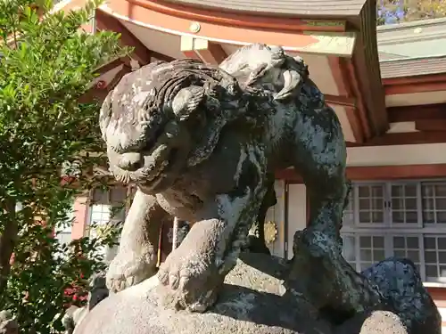 寒田神社の狛犬