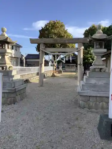 熊野神社の鳥居