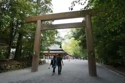 伊勢神宮内宮(皇大神宮)の鳥居