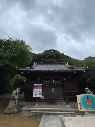 狩尾神社須賀神社の本殿