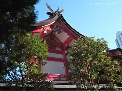 成子天神社の本殿・本堂