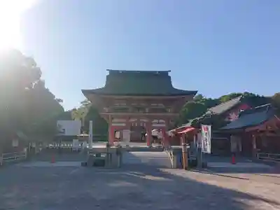 津島神社の山門・神門