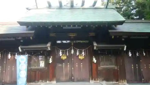 琴似神社の山門・神門