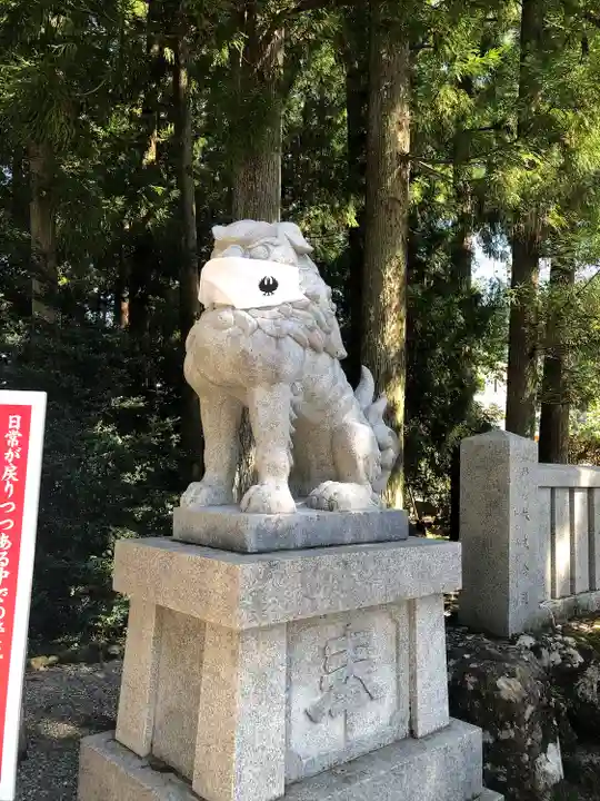 熊野本宮大社の狛犬