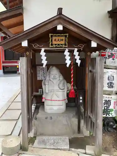 尼崎えびす神社の像