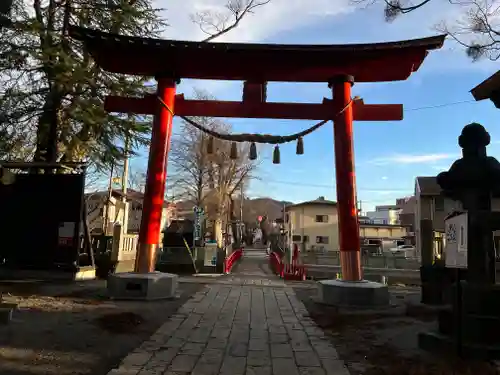 小室浅間神社の鳥居