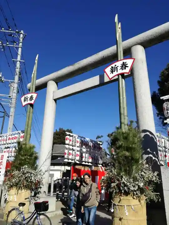 下総野田愛宕神社の初詣