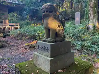 小物忌神社の狛犬