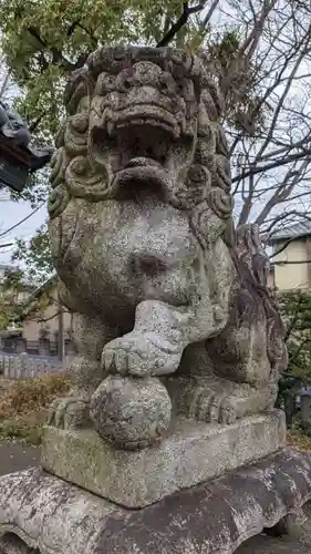 七所神社（伏屋七所神社）の狛犬