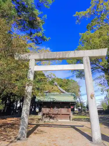 鳴海杻神社の鳥居