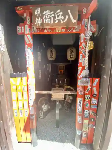 八兵衛明神の本殿・本堂