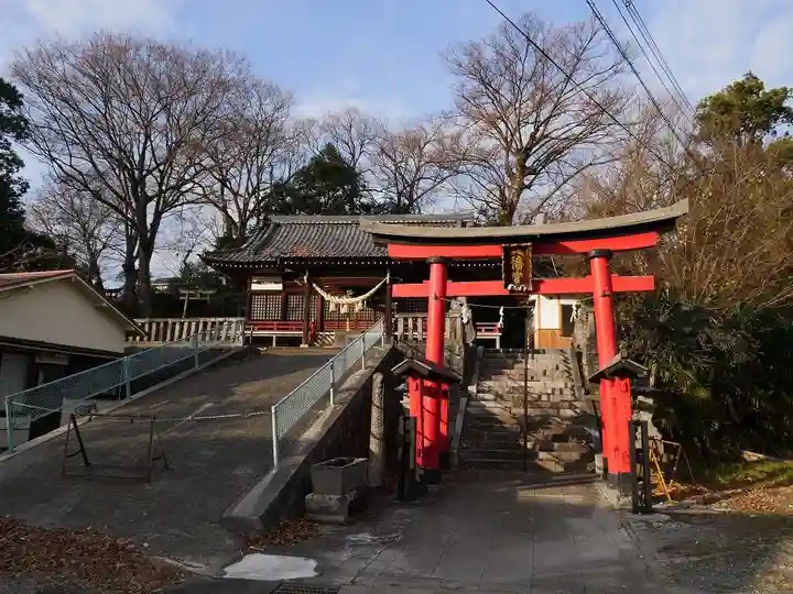 山八幡神社の鳥居