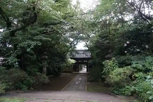 法明寺の山門・神門