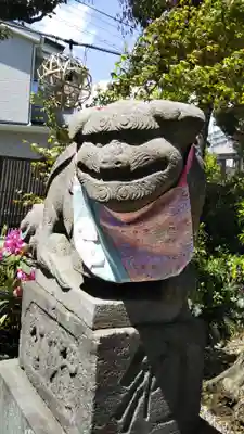 菊田神社の狛犬