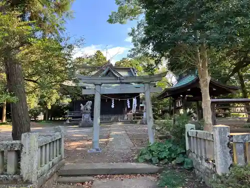 荒木神社の鳥居