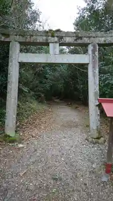中山神社の鳥居