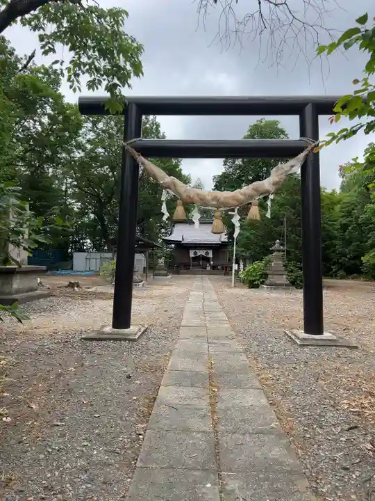 愛國神社の鳥居