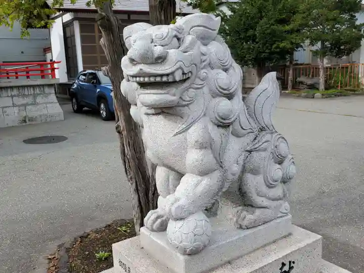 相馬神社の狛犬