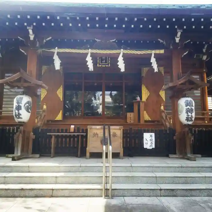 鎧神社の本殿・本堂