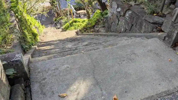 弁財天(那古寺境内社)の周辺