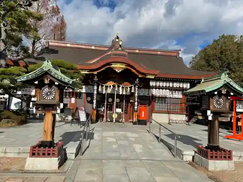 阿部野神社の本殿