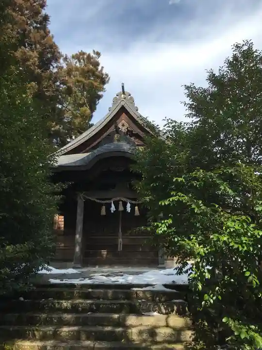 根雨神社の本殿・本堂