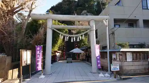 遠見岬神社の鳥居