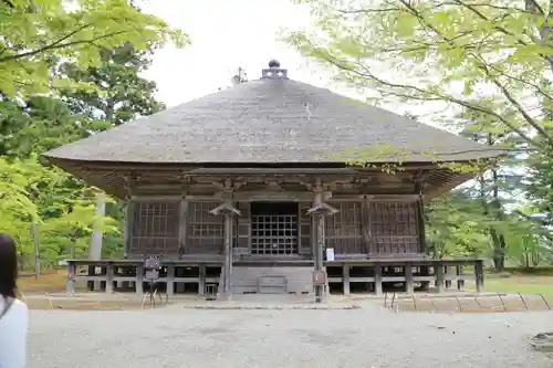 毛越寺の本殿