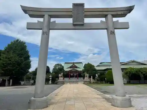 潮田神社の鳥居