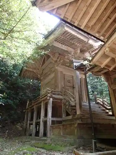 志加奴神社の本殿・本堂