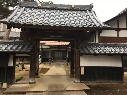 願成寺の山門