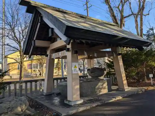 鳥取神社の手水舎
