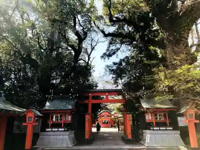 枚聞神社の鳥居